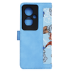 Oppo Reno11 F Techsuit - FlipCraft - Vibrant Blue tok - 1. kép