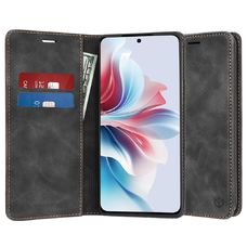 Oppo Reno11 F Fekete Techsuit Confy Cover tok