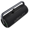 Vezeték nélküli hangszóró Acefast K2 Pro - Bluetooth 5.3, AUX, TF, RGB, kihangosító hívás, 4x hangszóró, 2x mélynyomó, IPX5, 9600mAh - Fekete - 1. kép