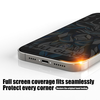 iPhone 17 Pro Max Lito - D+ Max Privacy 300C - Fekete üvegfólia - 3. kép