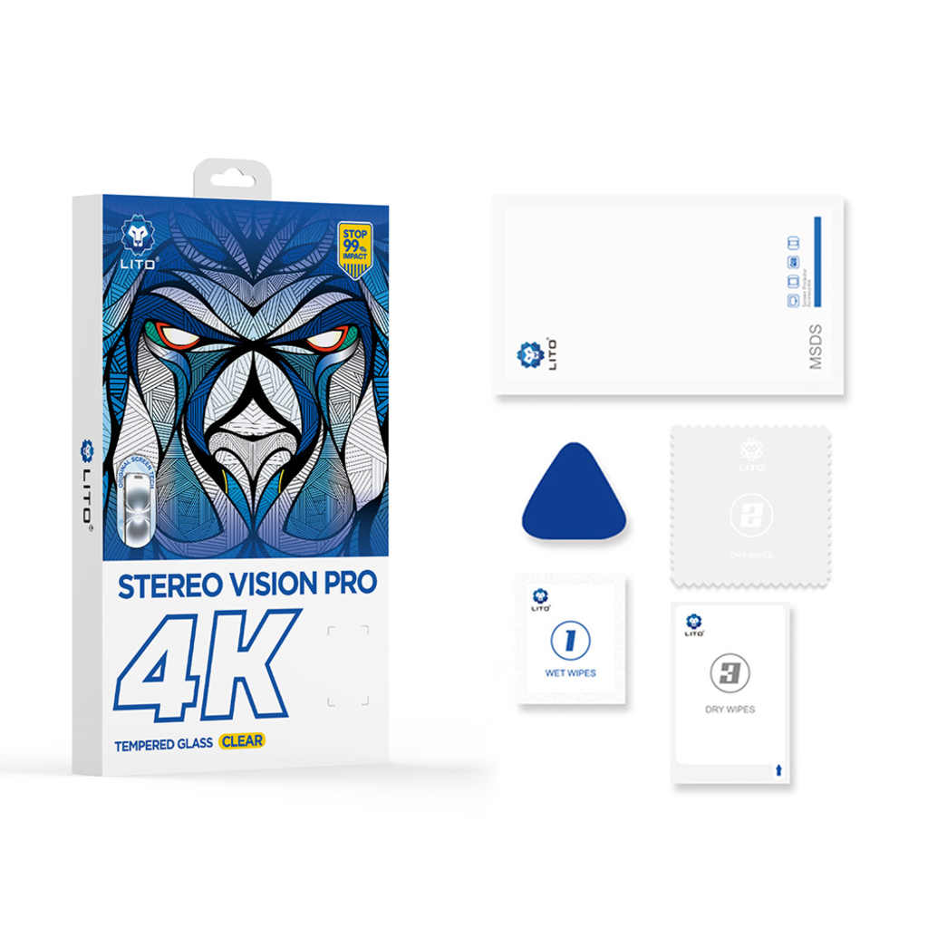 iPhone 17 Pro Max Lito - D+ Max 4K - Black üvegfólia - 13