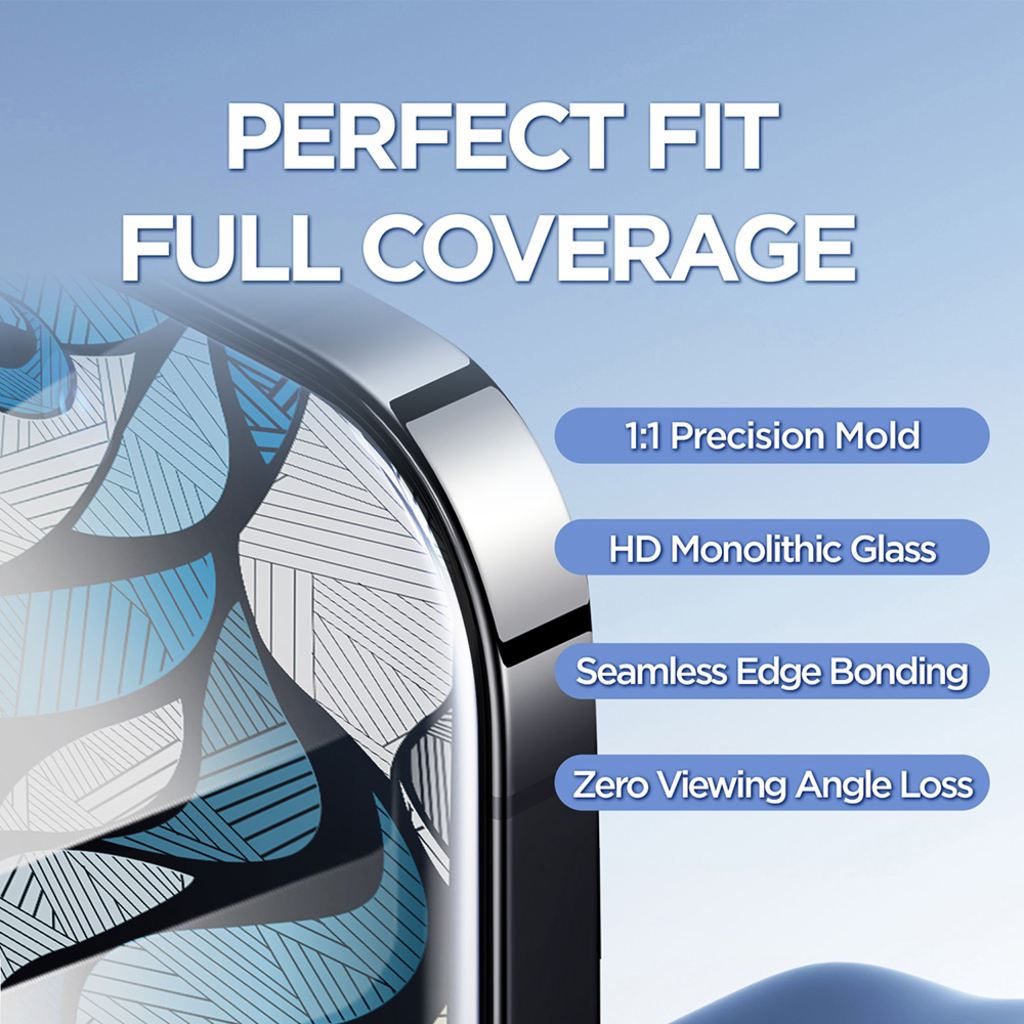 iPhone 17 Pro Max Lito - D+ Max 4K - Black üvegfólia - 8