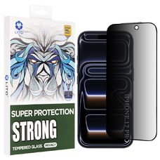 iPhone 17 Pro Fekete Lito D+ Max Strong Privacy üvegfólia