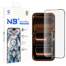 iPhone 17 Pro Max Fekete Lito NB Képernyővédő üvegfólia