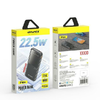 AWEI PowerBank P10K 10000 mAh 22.5W fekete - 4. kép