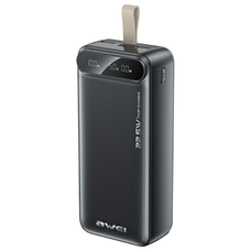 AWEI PowerBank PA-12 30000mAh 22.5W fekete
