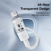 Baseus - Data Cable Gem (P10373001211-01) - USB-C - Lightning, Gyors töltés 20W, 2m - Holdfehér - 3. kép