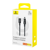 USB-C to Lightning, Gyors töltés 20W, 2m - Galaxy Blue Baseus - Data Cable Gem (P10373001311-01) - 3. kép