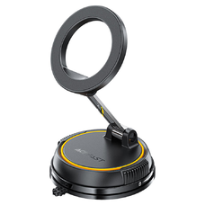 Autós tartó Acefast Car Holder (D55) - Műszerfalra / Szélvédőre, 360°, Kettős tengelyű, Összecsukható, Erős mágnesek, Max. 6.9