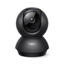 TP-Link Camera Tapo C201 Wi-Fi beltéri forgatható/dönthető biztonsági kamera 1080p, 360 fokos, fekete EU