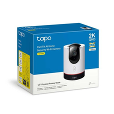TP-Link Tapo C225 Wi-Fi Beltéri Pan/Tilt Biztonsági Kamera 2K QHD, AI, Éjjellátás, Fehér EU