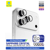 iPhone 17 Pro / iPhone 17 Pro Max Sötétkék Blueo - Sapphire Crystal Original Lencseüveg üvegfólia - 1. kép