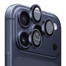 iPhone 17 Pro / iPhone 17 Pro Max Sötétkék Blueo - 99 tükröződésmentes lencsevédő üveg üvegfólia