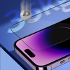 iPhone 16 Pro Max / iPhone 17 Pro Max Fekete Blueo Sapphire Privacy Képernyővédő Alkalmazási Segédeszközzel üvegfólia - 2. kép