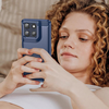 Motorola Moto G86 Kék Techsuit Carbon Silicone tok - 4. kép