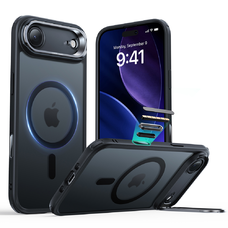 iPhone 17 Air - Matt Fekete ESR Classic Hybrid HaloLock Kickstand tok