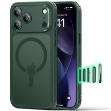 iPhone 17 Pro ESR Classic Hybrid HaloLock - Matt Zöld tok