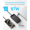 Anker PowerCore powerbank, 20000mAh, 87W, QC + PD, fekete - 3. kép