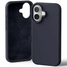 iPhone 16 Mercury Silicone kék tok