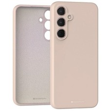 Samsung Galaxy A35 tok, Mercury Silicone tok, rózsaszín homok