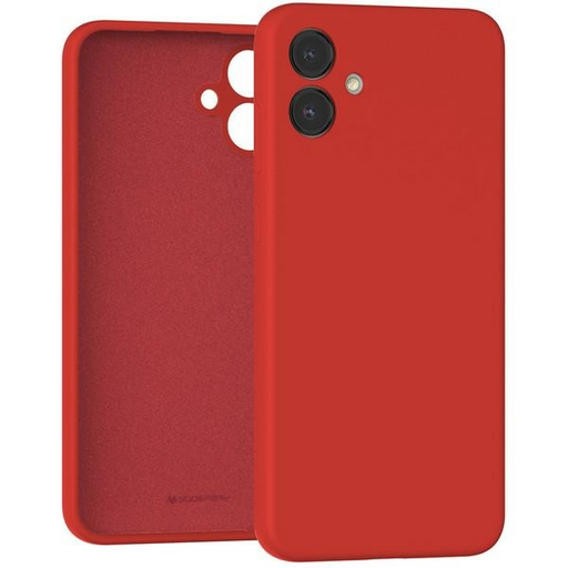 Samsung Galaxy A05 Mercury Silicone tok, piros Samsung Galaxy A05 Mercury Silicone tok, piros