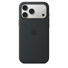 Apple iPhone 17 Pro Max Szilikon Tok MagSafe-fel – Fekete