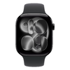 Apple Watch S11 GPS 46mm Jet Black Alumínium Tok Fekete Sport Szíjjal - S/M - 1. kép