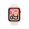 Apple Watch SE 3 GPS 40mm Starlight Alumínium Tok Starlight Sport Szíjjal - S/M - 0. kép