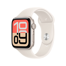 Apple Watch SE 3 GPS 40mm Starlight Alumínium Tok Starlight Sport Szíjjal - S/M