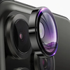 Tel Protect 3D lencse keményített üveg kamera védő iPhone 17 Pro/17 Pro Max átlátszó (3 darabos) üvegfólia - 3. kép