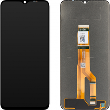 LCD Kijelzőmodul MP Honor X5 Plus / X6a-hoz, keret nélkül, utángyártott, fekete