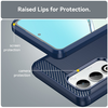 Oppo A5 4G Kék Techsuit Carbon Silicone tok - 1. kép