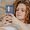 Oppo A5 4G Kék Techsuit Carbon Silicone tok - 4. kép