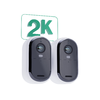 Arlo Essential (Gen.2) 2K Outdoor Security Camera - 2 Camera Kit - White - 3. kép