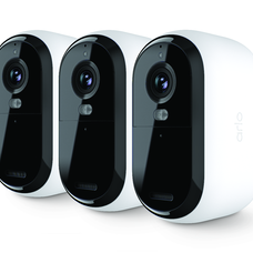 Arlo Essential (Gen.2) 2K Outdoor Security Camera - 3 Camera Kit - White