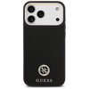  iPhone 17 Pro Max Fekete Guess Hardcase 4G (GUHMP17XPGCRMDEK) tok - 0. kép
