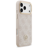  iPhone 17 Pro Max Pink Guess Hardcase 4G (GUHMP17XP4GRMDEP) tok - 1. kép
