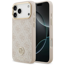  iPhone 17 Pro Max Pink Guess Hardcase 4G (GUHMP17XP4GRMDEP) tok