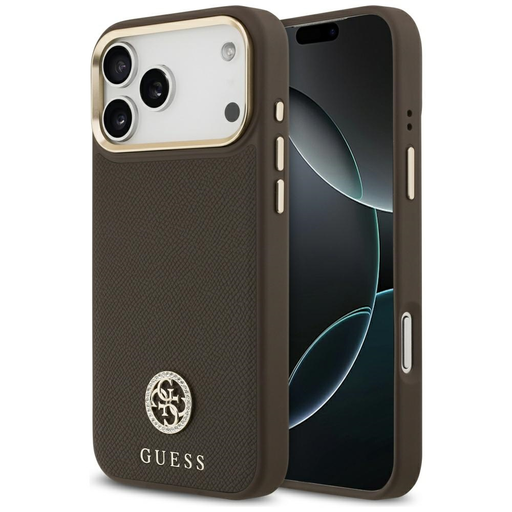  iPhone 17 Pro Max Barna Guess Szilikon tok
