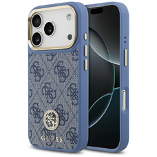  iPhone 17 Pro Max Kék Guess - Hardcase 4G (GUHMP17XP4GRMDEB) tok