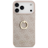  Apple iPhone 17 Pro Max Barna Guess Hardcase 4G Ring Stand (GUHCP17X4GMRBR) tok - 0. kép