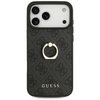  iPhone 17 Pro Max Guess - Hardcase 4G Ring Stand (GUHCP17X4GMRGR) - Fekete tok - 0. kép