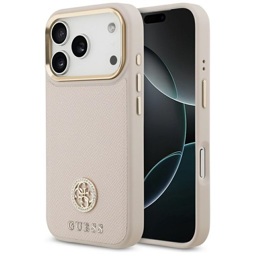 iPhone 17 Pro Rózsaszín Guess - Szilikon tok iPhone 17 Pro Rózsaszín Guess - Szilikon tok