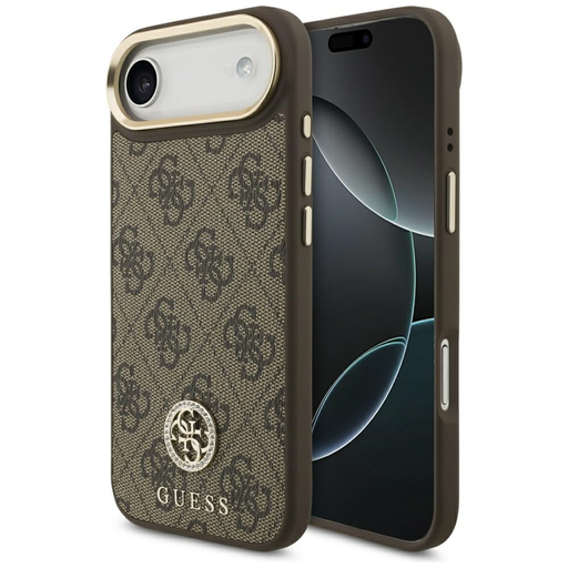 Apple iPhone 17 Air Guess - Hardcase 4G - Barna tok Apple iPhone 17 Air Guess - Hardcase 4G - Barna tok