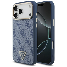  iPhone 17 Pro Max Guess Hardcase 4G - Kék tok