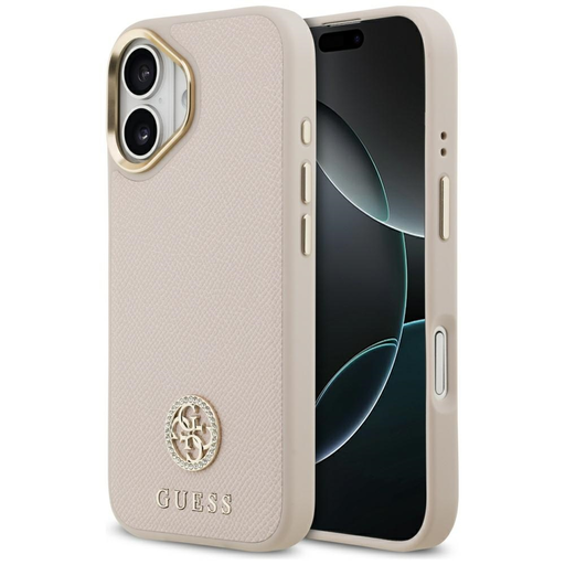 iPhone 17 Pink Guess Silicone tok iPhone 17 Pink Guess Silicone tok