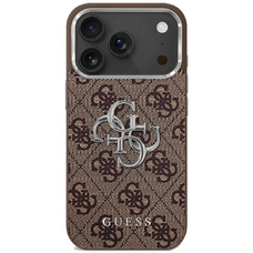  iPhone 17 Guess - Hardcase 4G (GUHCP17SP4G4SMCW) - Barna tok