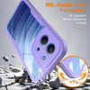 Xiaomi Redmi 15C 4G / Redmi 15C 5G Lila Techsuit - ColorVerse 360 Series + Kijelzővédő tok - 0. kép