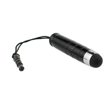 Mini univerzális Stylus Jack 3,5 mm, fekete