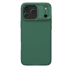  Apple iPhone 17 Pro Max Sötétzöld Nillkin CamShield PRO tok